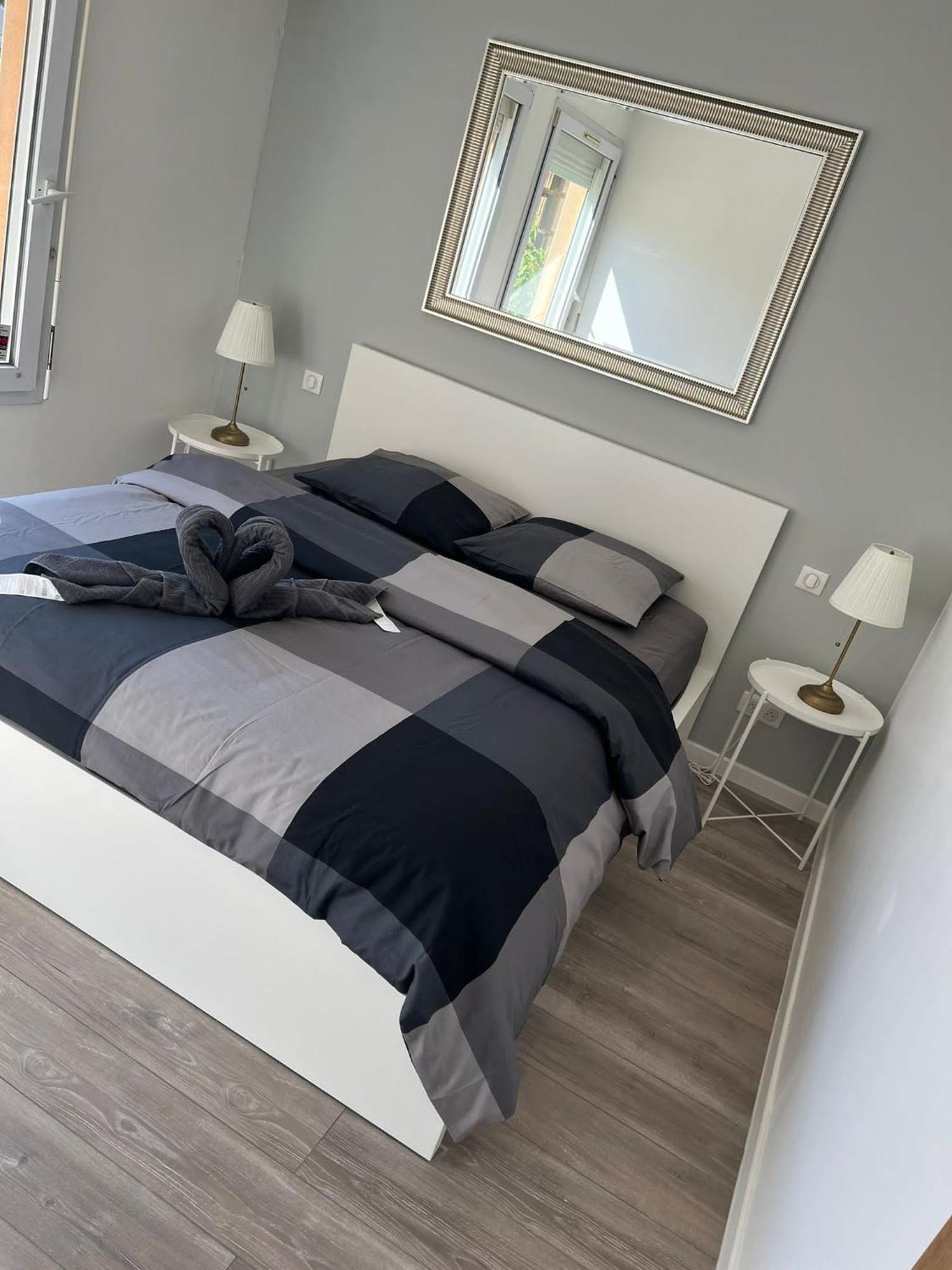 App 1 Mulhouse Centre , 6 Personnes Appartement Buitenkant foto
